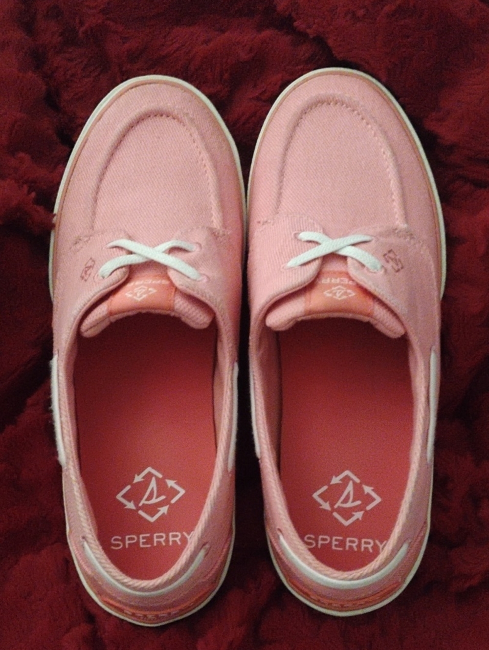 Sperry Pier Wave Flamingo Boat Sneaker